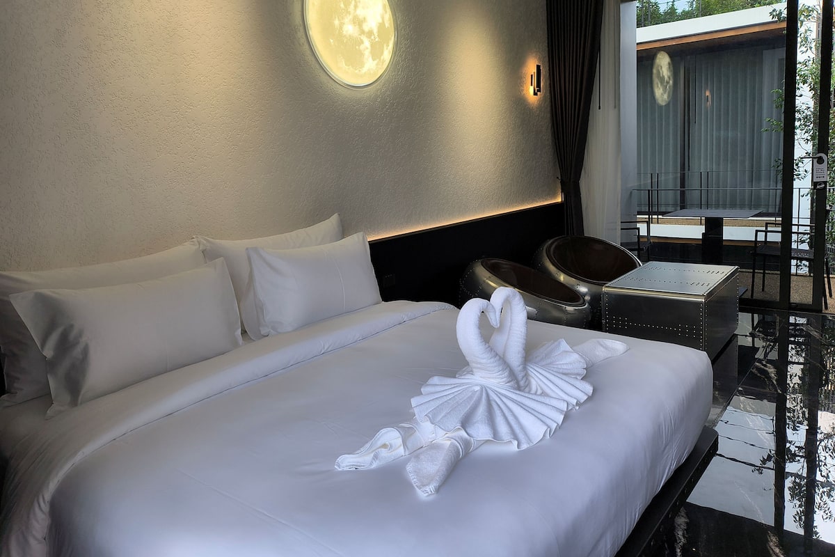 Grand-Doppelzimmer | Bettwäsche aus ägyptischer Baumwolle, hochwertige Bettwaren