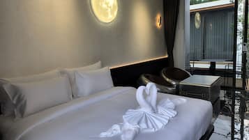 Grand Double Room | Egyptian cotton sheets, premium bedding, desk, free WiFi