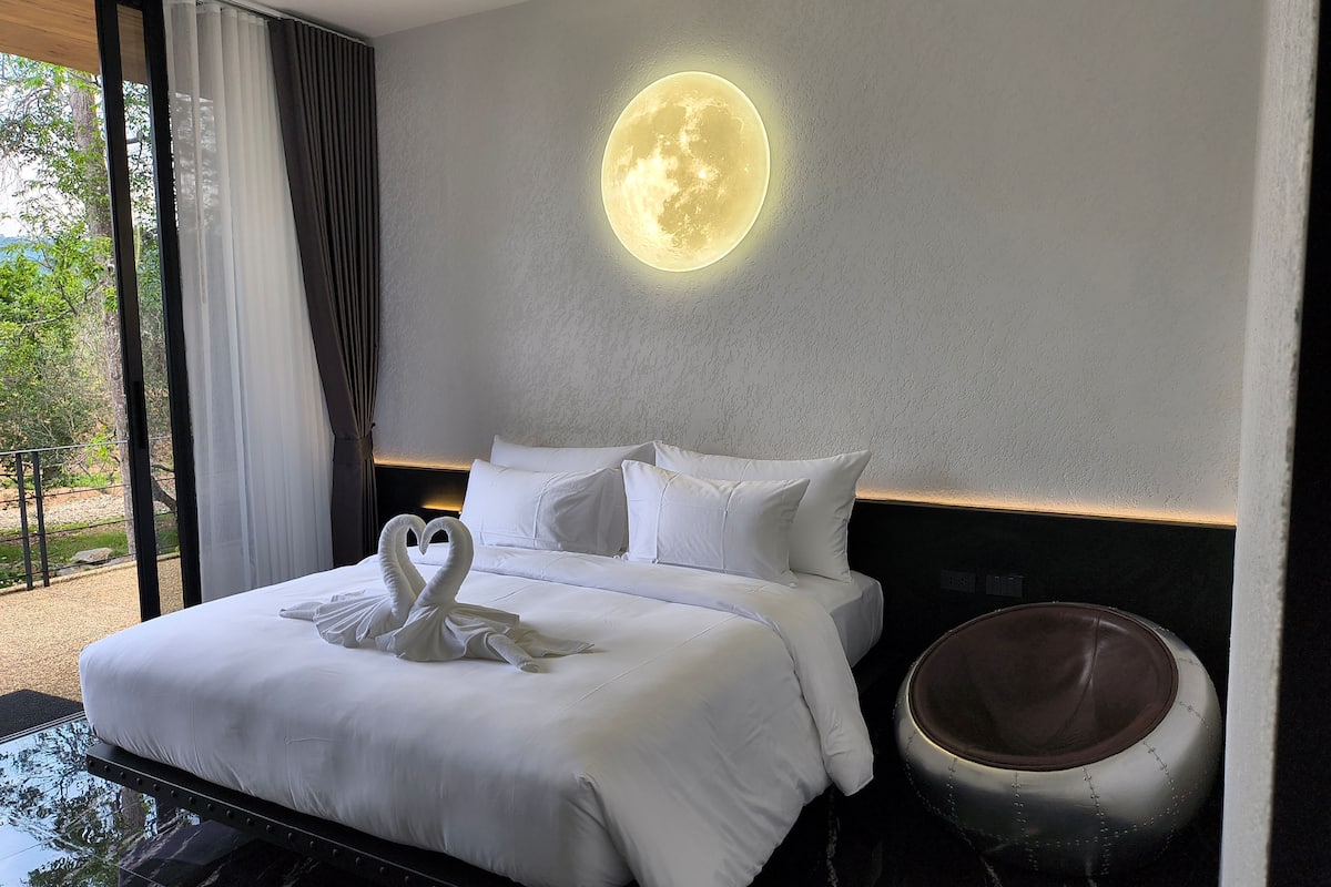 Deluxe-Doppelzimmer | Bettwäsche aus ägyptischer Baumwolle, hochwertige Bettwaren