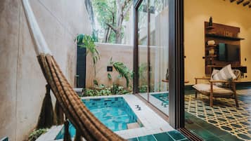 Junior suite private terrace plunge pool | Terrazza/patio