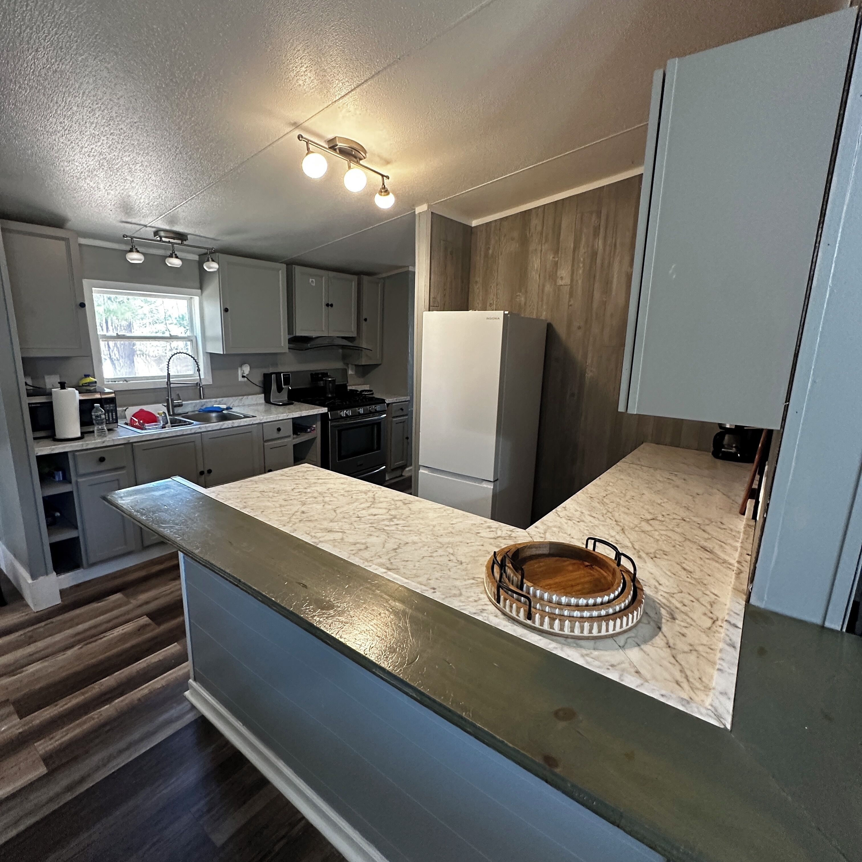 Microwave, oven, stovetop