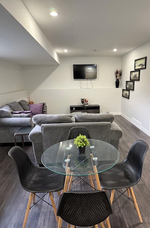 Interior. RR Luxury Basement Suite, located in a peaceful and friendly neighborhood