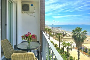 Outdoor dining - Sea Vista Apartment 158, Durres, Albania (Durres)