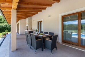 Outdoor dining - Villa Flora (100281-K1) - Krsan (Krsan)