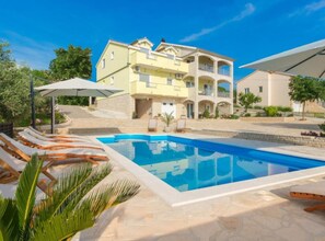 House (Six Bedroom Holiday House With Pool) | Exterior - Holiday House Balen With Swimming Pool (Benkovac)