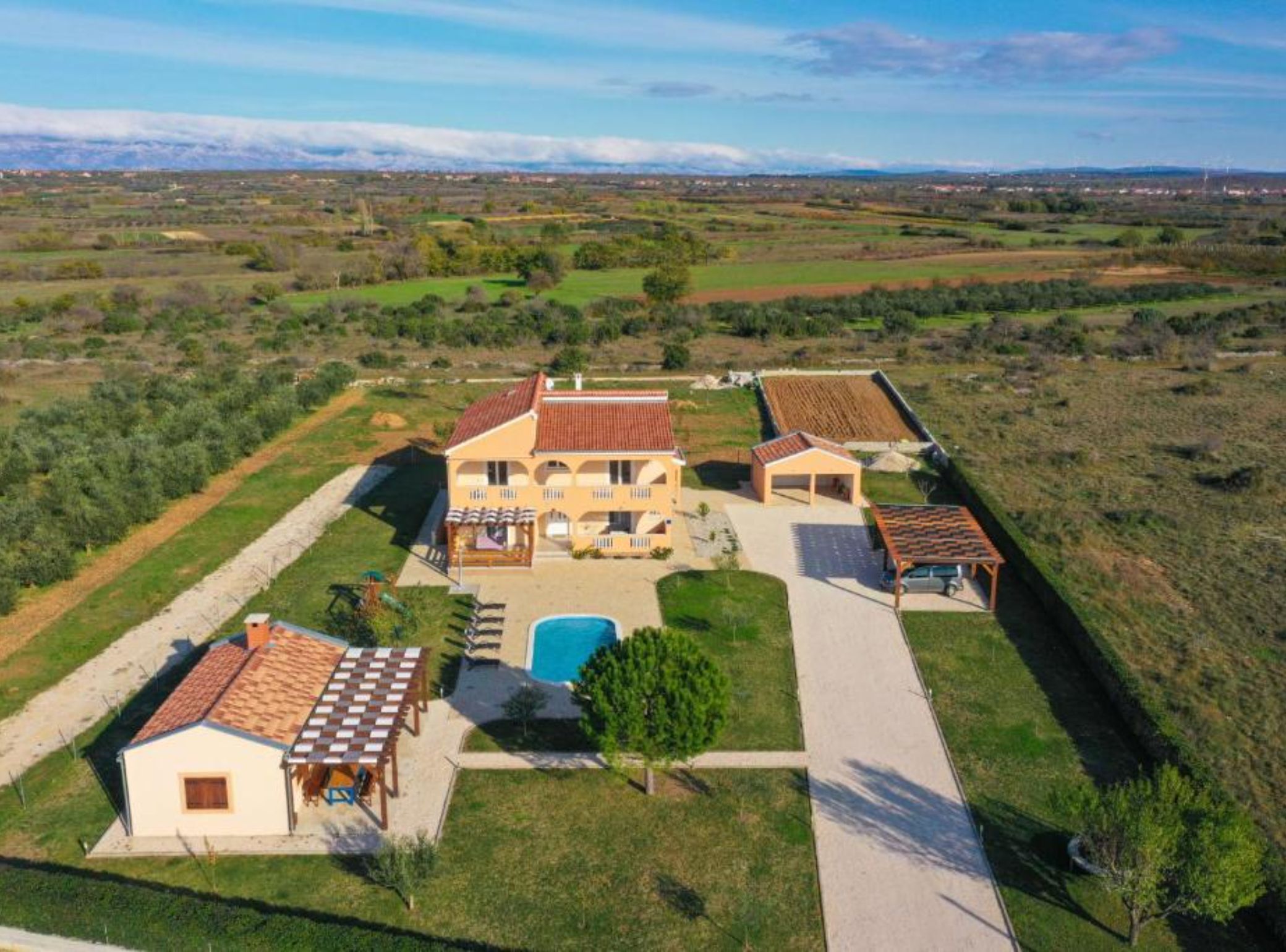 Villa (Three bedroom villa with pool) | Extérieur