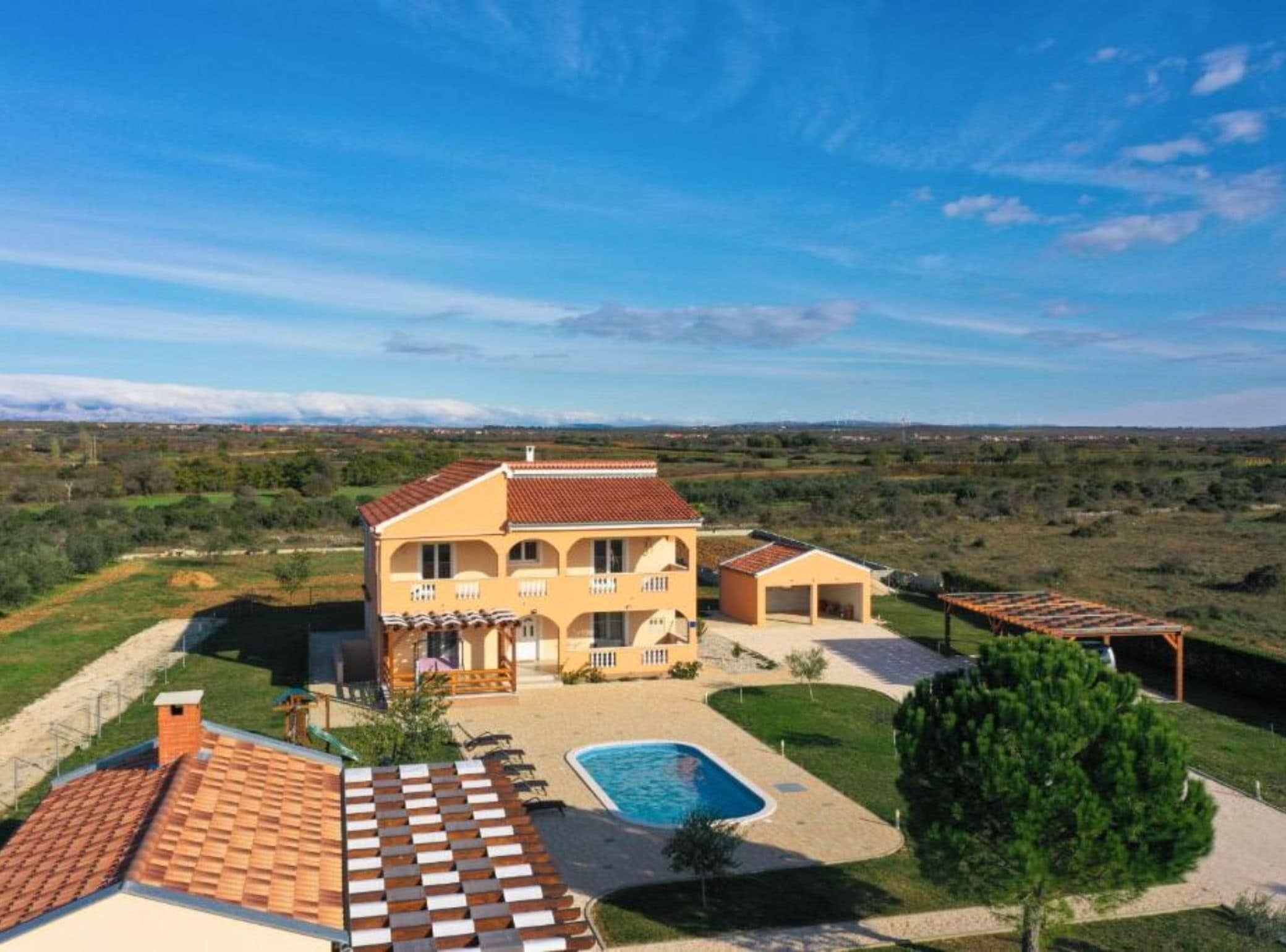 Villa (Three bedroom villa with pool) | Aussenbereich