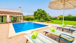 Pool - SA PLANA DE BAIX - Cozy house in Son Servera with free wifi. (Son Servera)
