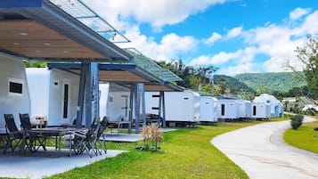 Fassade der Unterkunft