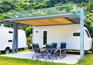 Overnatningsstedets facade