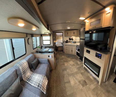 Interior. Fishing Retreat in Costal Pine Country Glamping Experience Near Savannah
