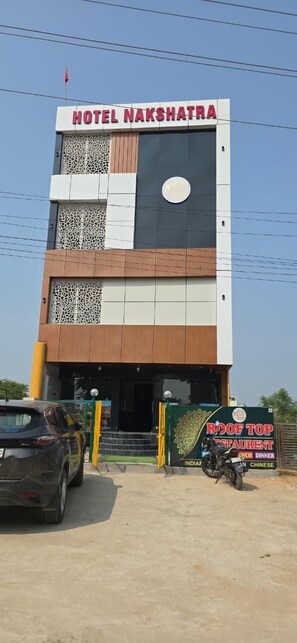 Majoituspaikan julkisivu