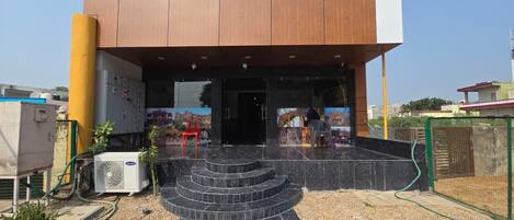 Fassade der Unterkunft