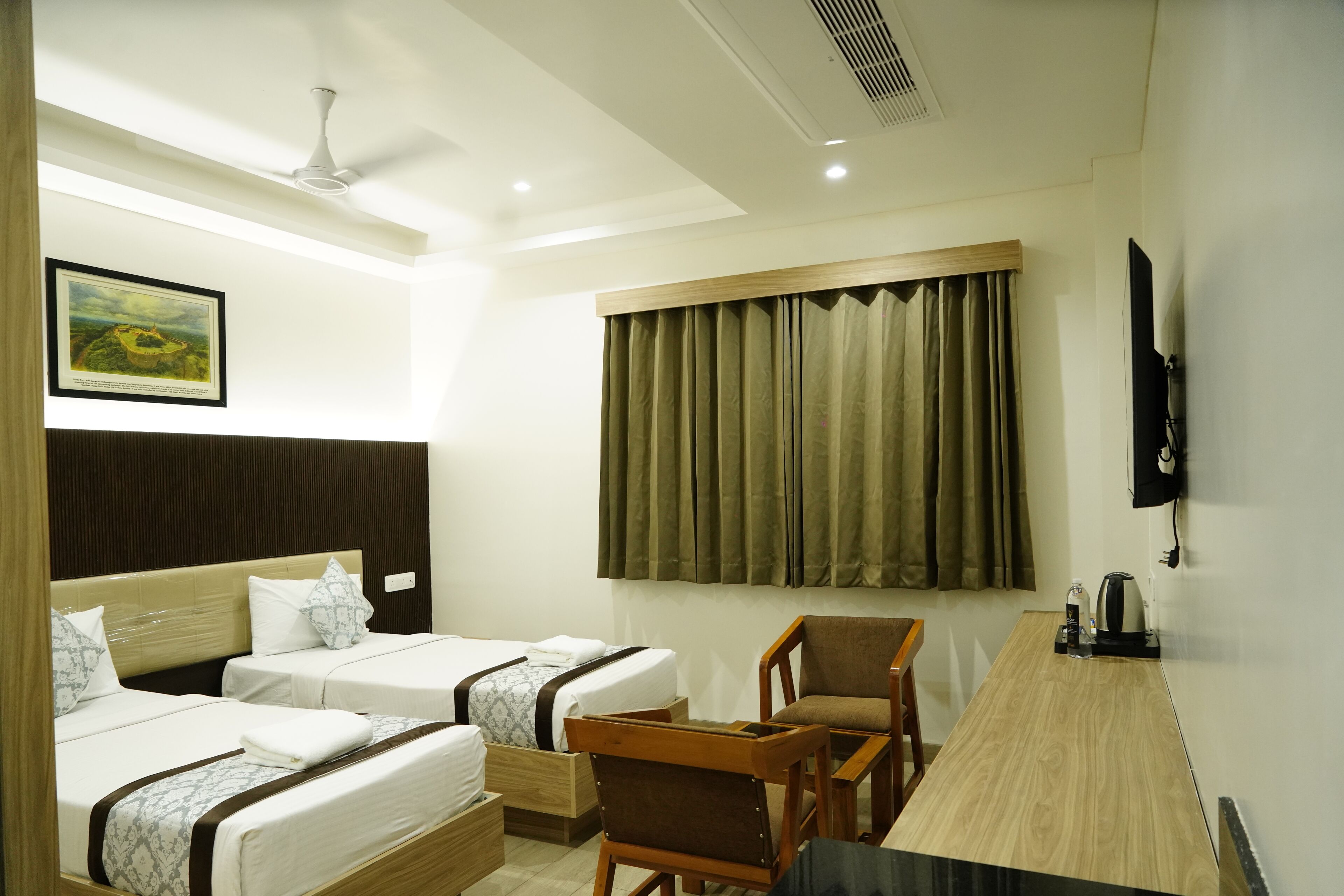 Chambre Exécutive avec lits jumeaux