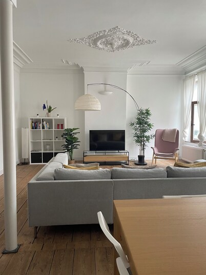 Charming appartment in the Brussels quarter of Ixelles