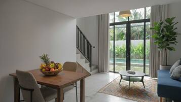 Suite estudio Confort | Zona de estar