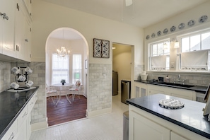 Fridge, microwave, stovetop, dishwasher - Historic Home Overlooking Central Riverside Park! (Wichita)