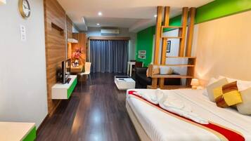 Quarto casal luxo | Wi-Fi de cortesia