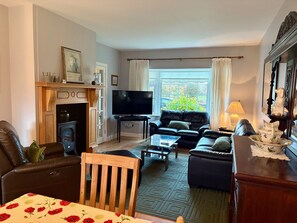 تلفزيون، مدفأة