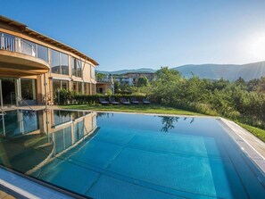 Una piscina riscaldata