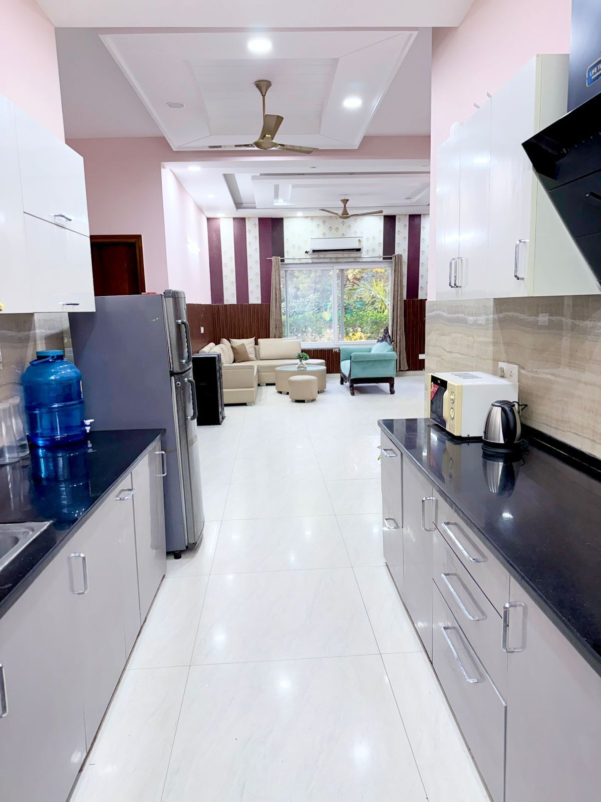 Villa, Garden View | Private kitchen