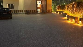 Voorkant van accommodatie