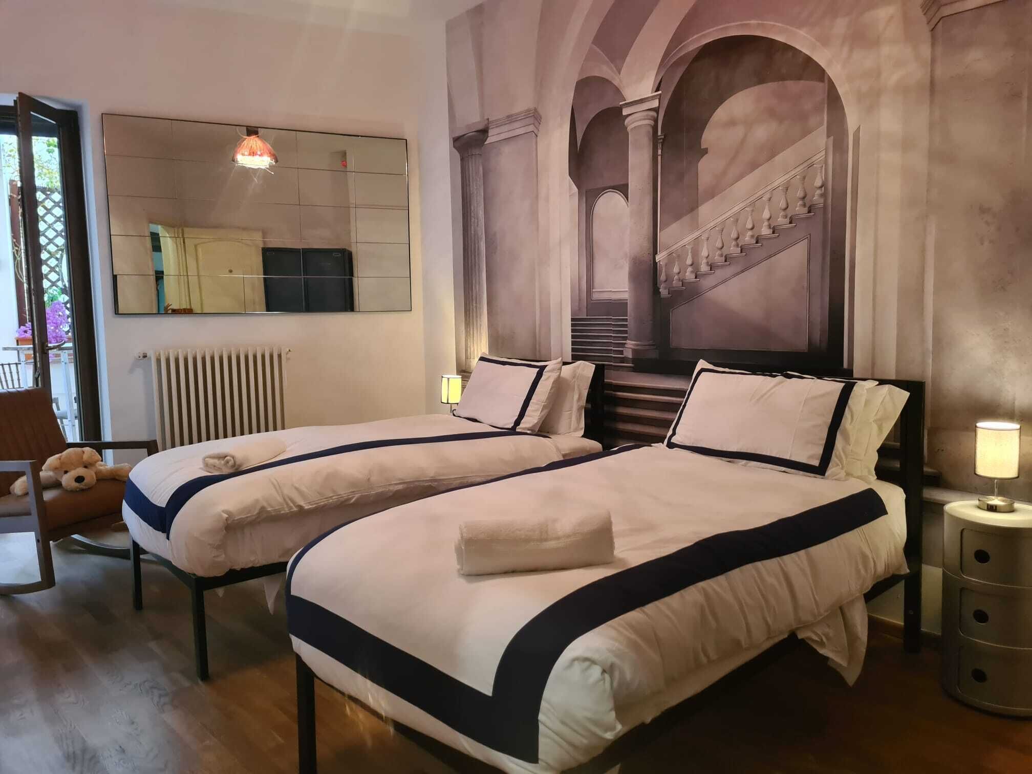 Desk, iron/ironing board, free WiFi, bed sheets