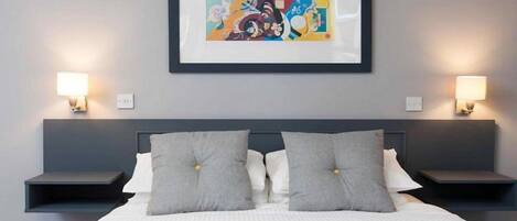 Tabla de planchar con plancha