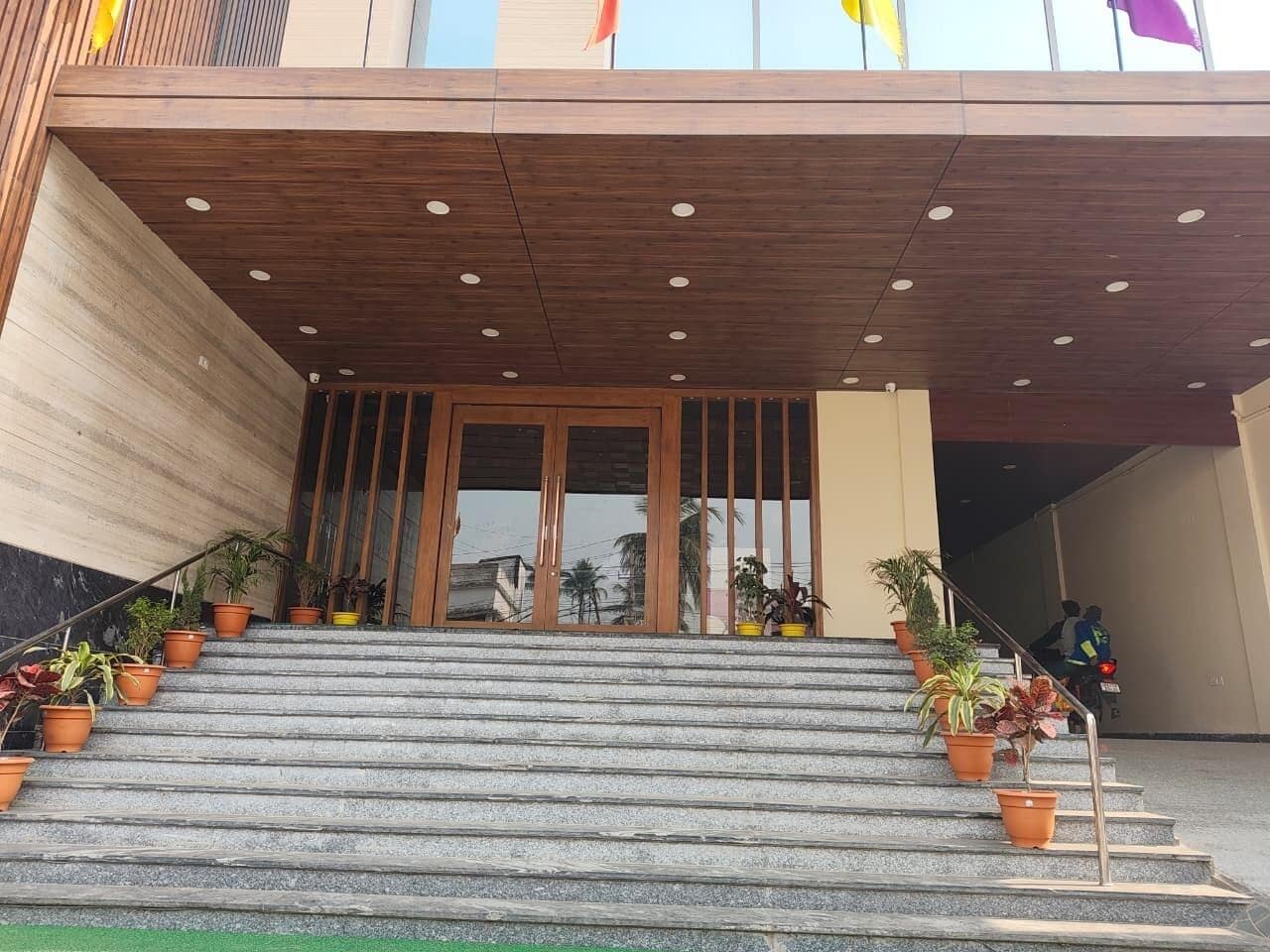 Façade de l’hébergement