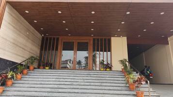 Fassade der Unterkunft