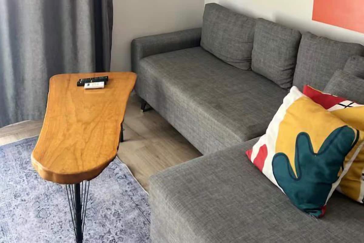 Desk, laptop workspace, iron/ironing board, free WiFi