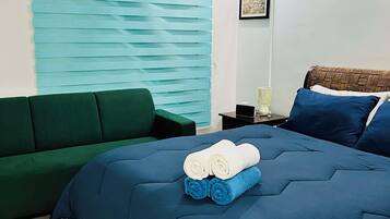 1 bedroom, in-room safe, free WiFi, bed sheets