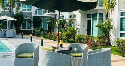 Cozy 1 bedroom condo inside Subic Bay Freeport Zone with complete amenities.