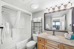 Hair dryer - Seaside Sanctuary 14th Floor 3BR Angle OV Condo (Myrtle Beach)
