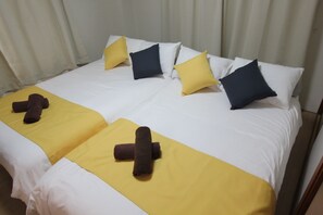 1 室のベッドルーム、ベッドシーツ