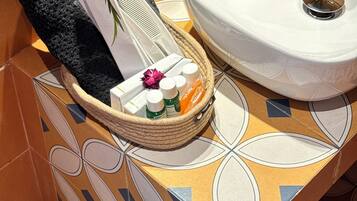 Deluxe-Doppelzimmer, Stadtblick | Badezimmer