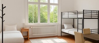 Quiet, central location with villa flair