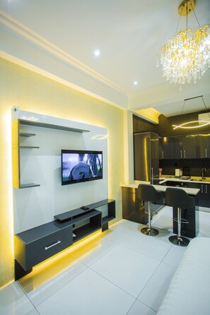 Interior - Luxury Studio Apartment at Silicon Square (Accra)
