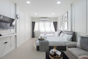 Deluxe-Vierbettzimmer, 2 Queen-Betten, Nichtraucher