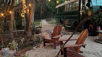 Overnattingsstedets uteområder