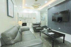 Smart TV - Premium One Bedroom Apartment at Silicon Square (Accra)