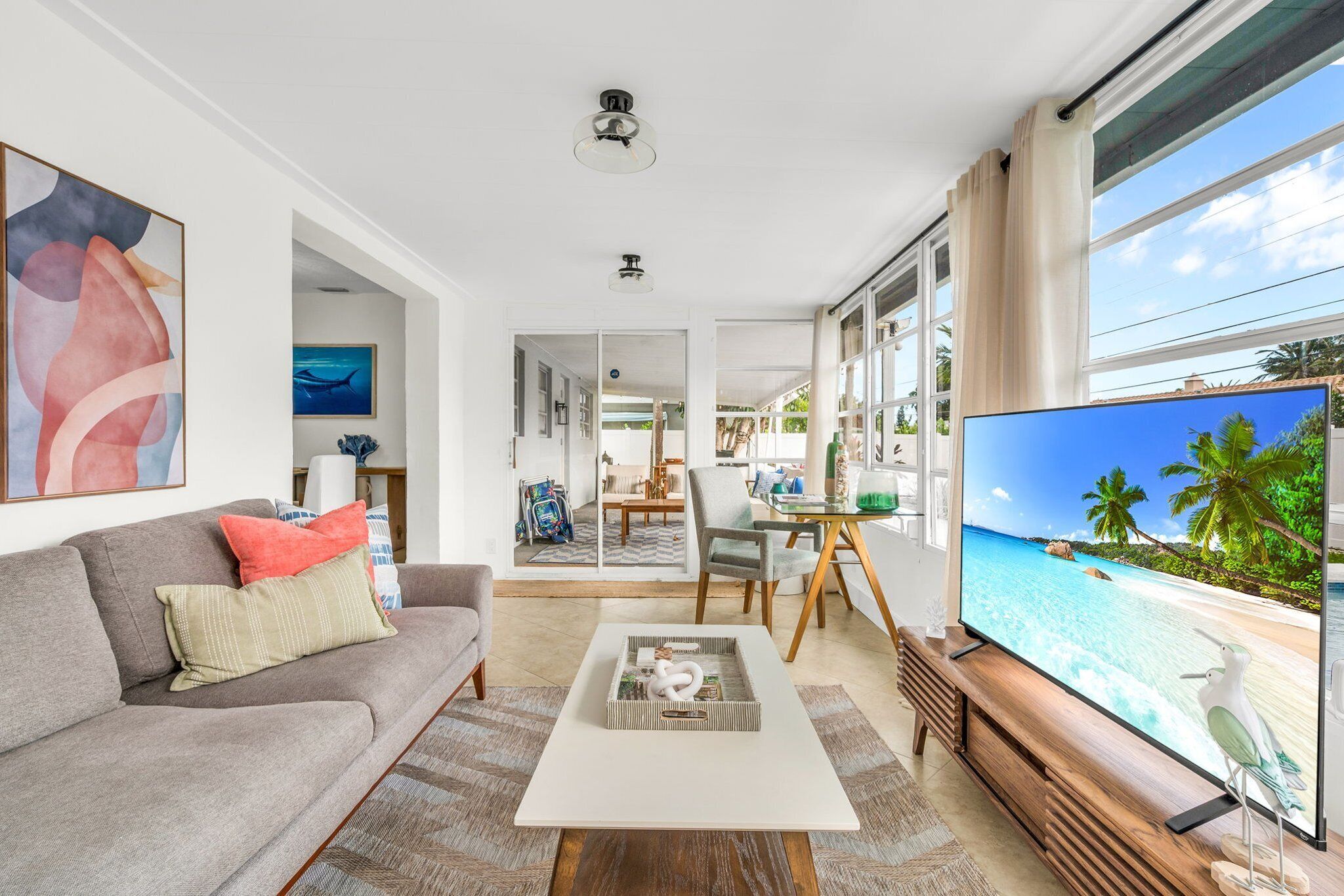 Casa Palm Serenity | Salt Pool | Close To The Pier - Pompano Beach, FL
