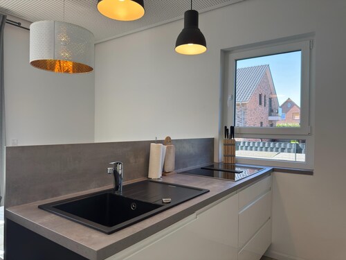 Moderne Ferienwohnung mit Sauna & Terrasse