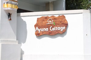 Façade de l’hébergement