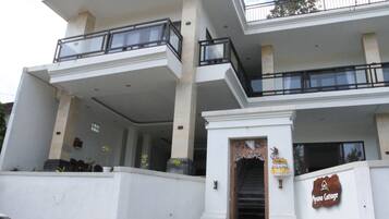 Façade de l’hébergement