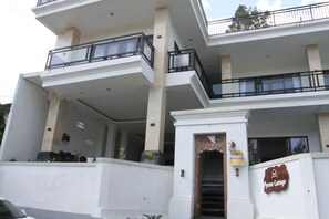 Façade de l’hébergement