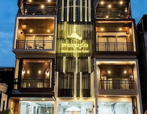 Fachada da propriedade