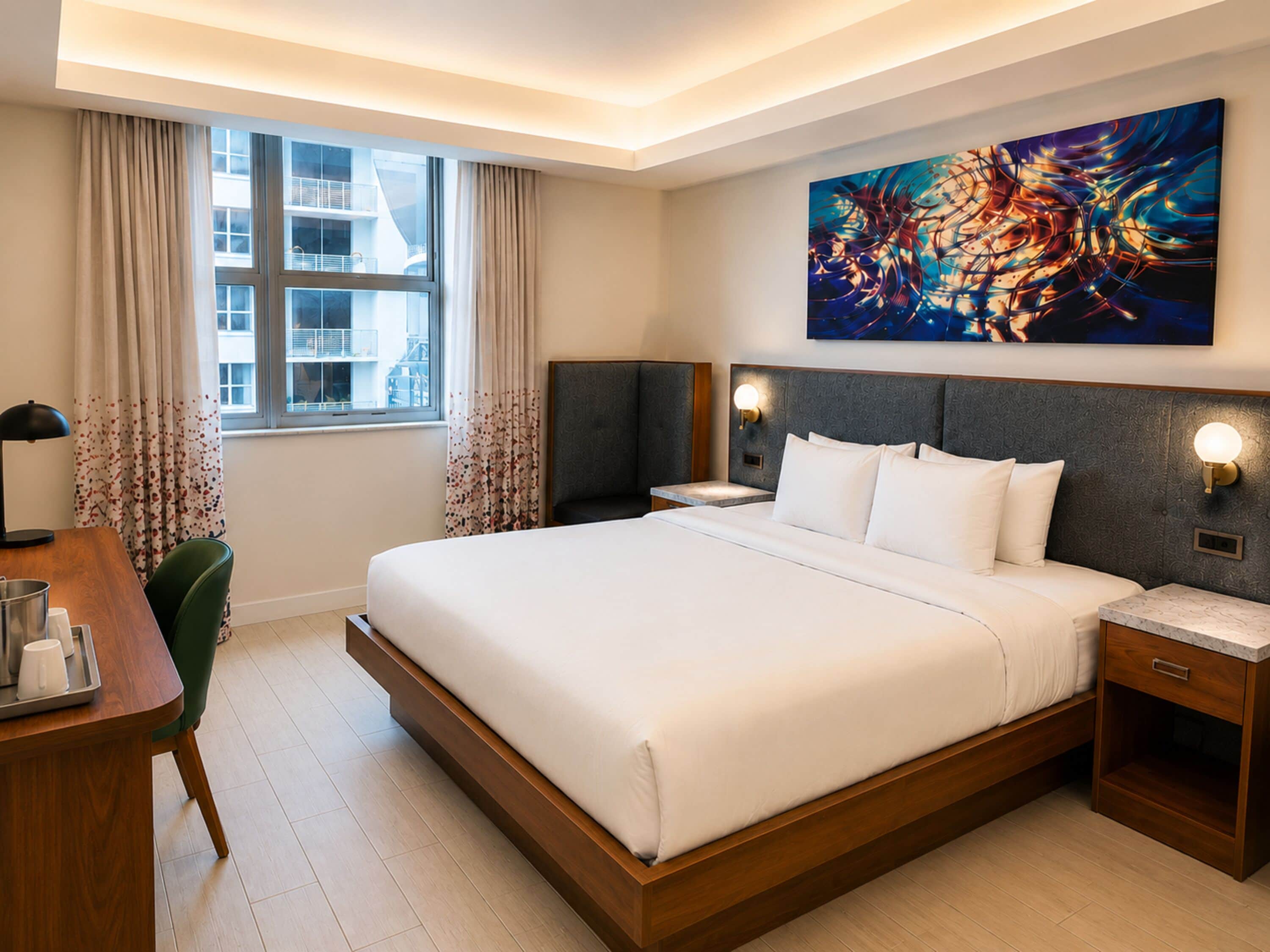 Standard Studio Suite, 1 King Bed, Non Smoking | In-room safe, laptop workspace, iron/ironing board, cribs (free)