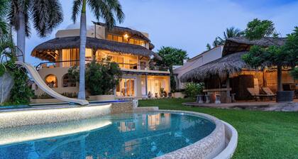 Family Friendly Oceanview Villa with Private Pool and Waterslide