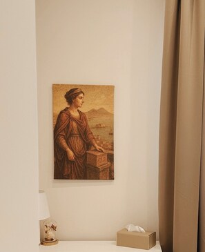 Luksus-dobbeltrom | Skrivebord, skrivebord for bærbar PC og wi-fi (inkludert)